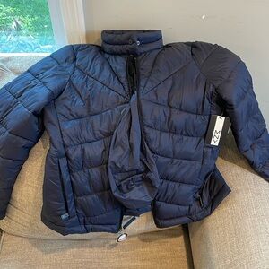 Navy XL puffer jacket
